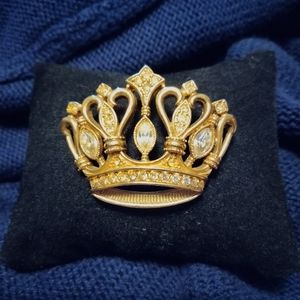Avon Crown Brooch